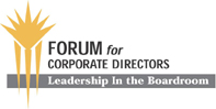 The Forum for Corporate Directors -- Director of the Year for Corporate Growth